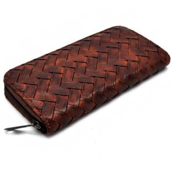 Rev 320 Handbags - SOLD Woven Print Wallet